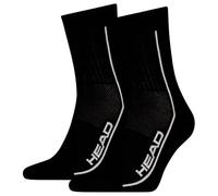 HEAD All Sports Performance Lot de 2 paires de chaussettes noires Taille 43/46