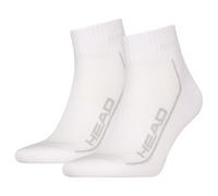 HEAD All Sports Performance Quart Lot de 2 paires de chaussettes blanches Taille 35/38
