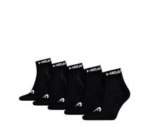HEAD All Sports Quarter Lot de 5, Noir, 3-5