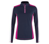 HEAD Aster Couche intermédiaire pour Femme Veste Polaire, Bleu foncé/Rose, XL