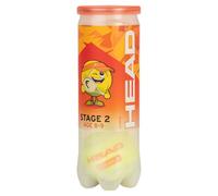 Balles de tennis pour enfant Head Stage 2 Orange 3B