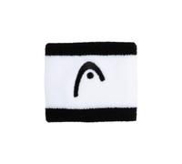 HEAD Bandeau éponge rayé de 6,9 cm, Noir/Blanc, Taille Unique