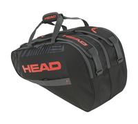 HEAD Base Padel Bag Sac de Padel, Noir/Orange, M