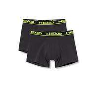 Head Boxer Basic 2P – Noir/Gris et Jaune – Taille L
