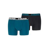HEAD Basic Boxer, Real Teal, M (Lot de 2) Hommes