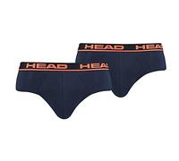 Head Slip homme Men Brief 2P – Peacoat / Orange – Taille M