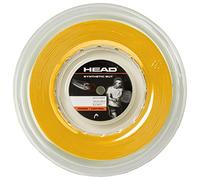 HEAD Bobine de Cordes de Tennis en Gut synthétique, Calibre 17, doré, Longueur de 170 m
