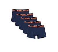 HEAD Boxer, Blue/Orange, L (Lot de 5) Homme
