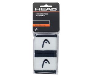 HEAD Bracelet Unisexe à Rayures pour Adulte 2,5, Bleu Marine/Blanc, 6,9 cm