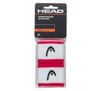 HEAD Bracelet Unisexe à Rayures pour Adulte 2,5, Magenta/Blanc, 6,9 cm