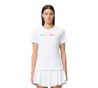 Head – T-shirt Racket Rainbow – manches courtes, blanc – Femme Taille S