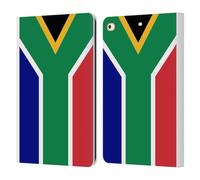 Head Case Designs Afrique du Sud Drapeaux Mondiaux Groupe 1 Étui Portefeuille en Cuir Compatible avec Apple iPad 9.7 2017 / iPad 9.7 2018