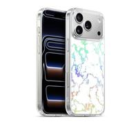 Head Case Designs Arc-en-Ciel Marbre Iridescent Coque en Gel [Protection de Qualité Militaire] Compatible avec Apple iPhone 17 Pro Max Et avec MagSafe