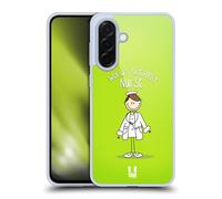 Head Case Designs Attendant La Profession La Plus Grande du Monde Coque en Gel [Protection de Qualité Militaire] Compatible avec Samsung Galaxy A36 5G