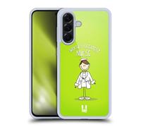 Head Case Designs Attendant La Profession La Plus Grande du Monde Coque en Gel [Protection de Qualité Militaire] Compatible avec Samsung Galaxy A56 5G