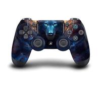 Head Case Designs Attrape-rêves Loup Mix Art Vinyle Autocollant De Jeu Peau Autocollant Couverture Compatible avec Sony Playstation 4 PS4 DualShock 4 Controller