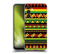 Head Case Designs Aztèque Couleur Rasta - Motifs Coque en Gel [Protection de Qualité Militaire] Compatible avec Samsung Galaxy A25 5G
