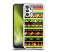 Head Case Designs Aztèque Couleur Rasta - Motifs Coque en Gel [Protection de Qualité Militaire] Compatible avec Samsung Galaxy A13 (2022)