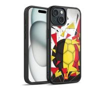 Head Case Designs Belgique Ballon de Football Coque en Gel renforcée [Protection de Qualité Militaire] Compatible avec Apple iPhone 15