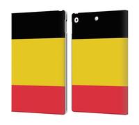 Head Case Designs Belgique Drapeaux Mondiaux Groupe 2 Étui Portefeuille en Cuir Compatible avec Apple iPad 10.2 2019/2020/2021