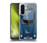 Head Case Designs Bleu Acier Voitures Classiques Coque en Gel [Protection de Qualité Militaire] Compatible avec Samsung Galaxy A36 5G