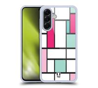 Head Case Designs Blocs Mod - Motifs Coque en Gel [Protection de Qualité Militaire] Compatible avec Samsung Galaxy A56 5G