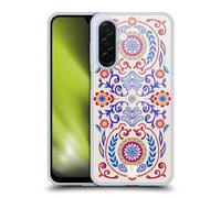 Head Case Designs Boho Chic Offwhite Empreinte Florale Bohème Coque en Gel [Protection de Qualité Militaire] Compatible avec Samsung Galaxy A26 5G