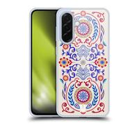 Head Case Designs Boho Chic Offwhite Empreinte Florale Bohème Coque en Gel [Protection de Qualité Militaire] Compatible avec Samsung Galaxy A36 5G