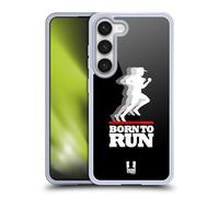 Head Case Designs Born to Run Sports Extrêmes - Collection 2 Coque en Gel [Protection de Qualité Militaire] Compatible avec Samsung Galaxy S23 5G Et Compatible avec MagSafe