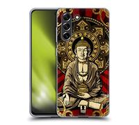 Head Case Designs Bouddha S'asseyé De Bangkok Buddha Coque en Gel [Protection de Qualité Militaire] Compatible avec Samsung Galaxy S21 FE 5G
