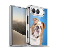 Head Case Designs Bouledogue Anglais Races Canines Populaires Coque en Gel [Protection de Qualité Militaire] Compatible avec Apple iPhone Duo Et Compatible avec MagSafe