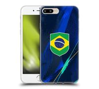 Head Case Designs Brésil Brésilien Brasil Drapeaux Kit Football Coque en Gel [Protection de Qualité Militaire] Compatible avec Apple iPhone 7 Plus / 8 Plus Et Compatible avec MagSafe