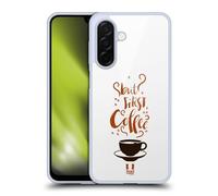 Head Case Designs But First Coffee Café Et Beignets Coque en Gel [Protection de Qualité Militaire] Compatible avec Samsung Galaxy A26 5G