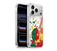 Head Case Designs Cameroun Ballon de Football Coque en Gel [Protection de Qualité Militaire] Compatible avec Apple iPhone 17 Pro Max Et Compatible avec MagSafe