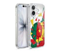 Head Case Designs Cameroun Ballon de Football Coque en Gel [Protection de Qualité Militaire] Compatible avec Apple iPhone 17 Et Compatible avec MagSafe