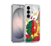 Head Case Designs Cameroun Ballon de Football Coque en Gel [Protection de Qualité Militaire] Compatible avec Samsung Galaxy S26 Plus