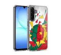 Head Case Designs Cameroun Ballon de Football Coque en Gel [Protection de Qualité Militaire] Compatible avec Samsung Galaxy A17 4G / 5G