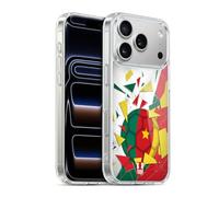 Head Case Designs Cameroun Ballon de Football Coque en Gel [Protection de Qualité Militaire] Compatible avec Apple iPhone 17 Pro Et Compatible avec MagSafe