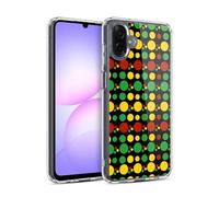 Head Case Designs Cercle Couleur Rasta - Motifs Coque en Gel [Protection de Qualité Militaire] Compatible avec Samsung Galaxy A07 4G
