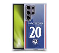 Head Case Designs Chelsea FC João Pedro 2025/26 Players Home Kit 2nd Group Coque en Gel [Qualité Militaire] Compatible avec Samsung Galaxy S25 Ultra Et Compatible avec MagSafe