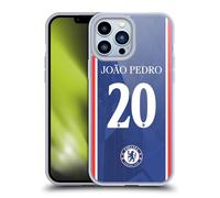 Head Case Designs Chelsea FC João Pedro 2025/26 Players Home Kit 2nd Group Coque en Gel [Qualité Militaire] Compatible avec Apple iPhone 13 Pro Max Et Compatible avec MagSafe