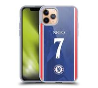 Head Case Designs Chelsea FC Pedro NETO 2025/26 Players Home Kit 1st Group Coque en Gel [Qualité Militaire] Compatible avec Apple iPhone 11 Pro Et Compatible avec MagSafe