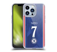 Head Case Designs Chelsea FC Pedro NETO 2025/26 Players Home Kit 1st Group Coque en Gel [Qualité Militaire] Compatible avec Apple iPhone 13 Pro Et Compatible avec MagSafe