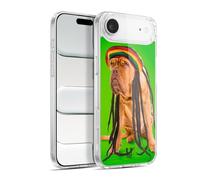 Head Case Designs Chien Rasta avec Dreadlocks Animaux Drôles Coque en Gel [Protection de Qualité Militaire] Compatible avec Apple iPhone 17 Air Et Compatible avec MagSafe