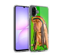 Head Case Designs Chien Rasta avec Dreadlocks Animaux Drôles Coque en Gel [Protection de Qualité Militaire] Compatible avec Samsung Galaxy A07