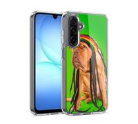 Head Case Designs Chien Rasta avec Dreadlocks Animaux Drôles Coque en Gel [Protection de Qualité Militaire] Compatible avec Samsung Galaxy A17 4G / 5G
