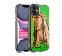 Head Case Designs Chien Rasta avec Dreadlocks Animaux Drôles Coque en Gel [Protection de Qualité Militaire] Compatible avec Apple iPhone 11 Et Compatible avec MagSafe