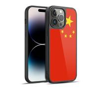 Head Case Designs China Chinese Drapeaux de Pays 1 Coque en Gel renforcée [Protection de Qualité Militaire] Compatible avec Apple iPhone 14 Pro Max
