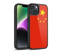 Head Case Designs China Chinese Drapeaux de Pays 1 Coque en Gel renforcée [Protection de Qualité Militaire] Compatible avec Apple iPhone 14