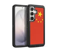 Head Case Designs Chine Chinois Zhongguo Football Drapeaux des Pays 1 Étui Antichoc Ultra-Blindé Compatible avec Samsung Galaxy S26 Plus